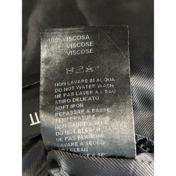 Neil Barrett Sport Coat Wool Notch Lapel‎ Mens 40 Gray Pinstripe Italian Blazer - Picture 9 of 15